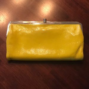 Hobo Mustard Bright Yellow Wallet